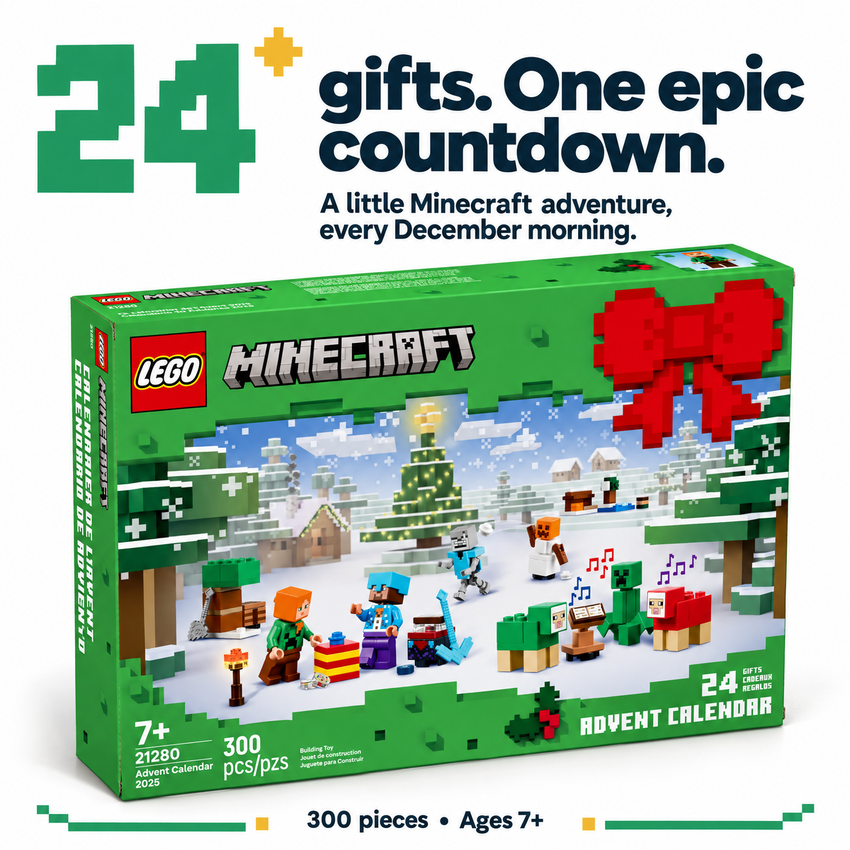 Minecraft Advent Calendar — 24 Days of Block-Building Fun