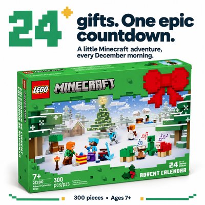 Minecraft Advent Calendar — 24 Days of Block-Building Fun